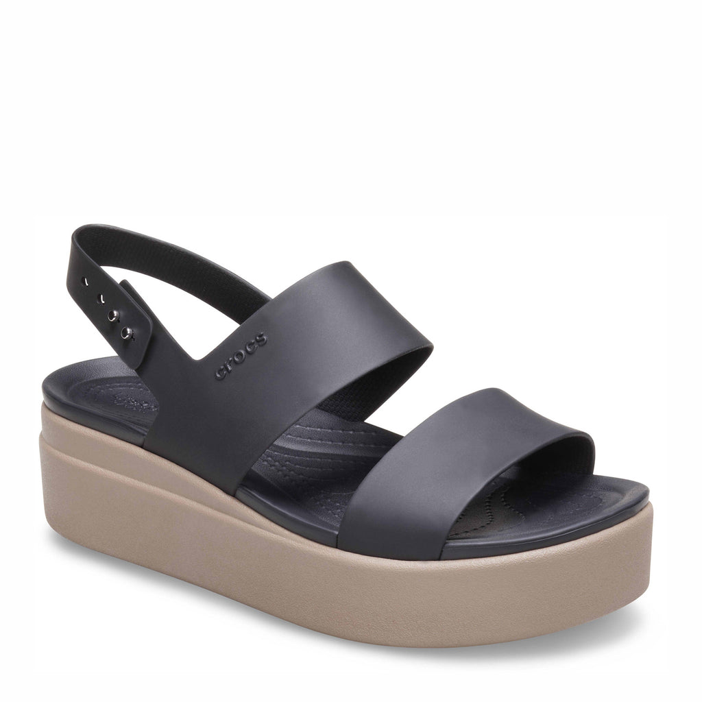 Women's Crocs Brooklyn Sandal BLACK MUSHROOM 206453-07H