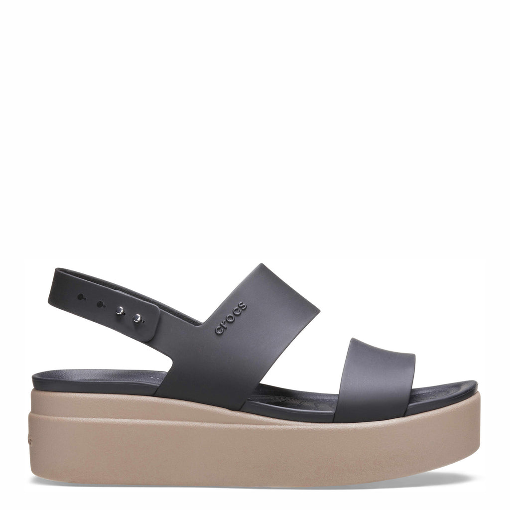 Women's Crocs Brooklyn Sandal BLACK MUSHROOM 206453-07H