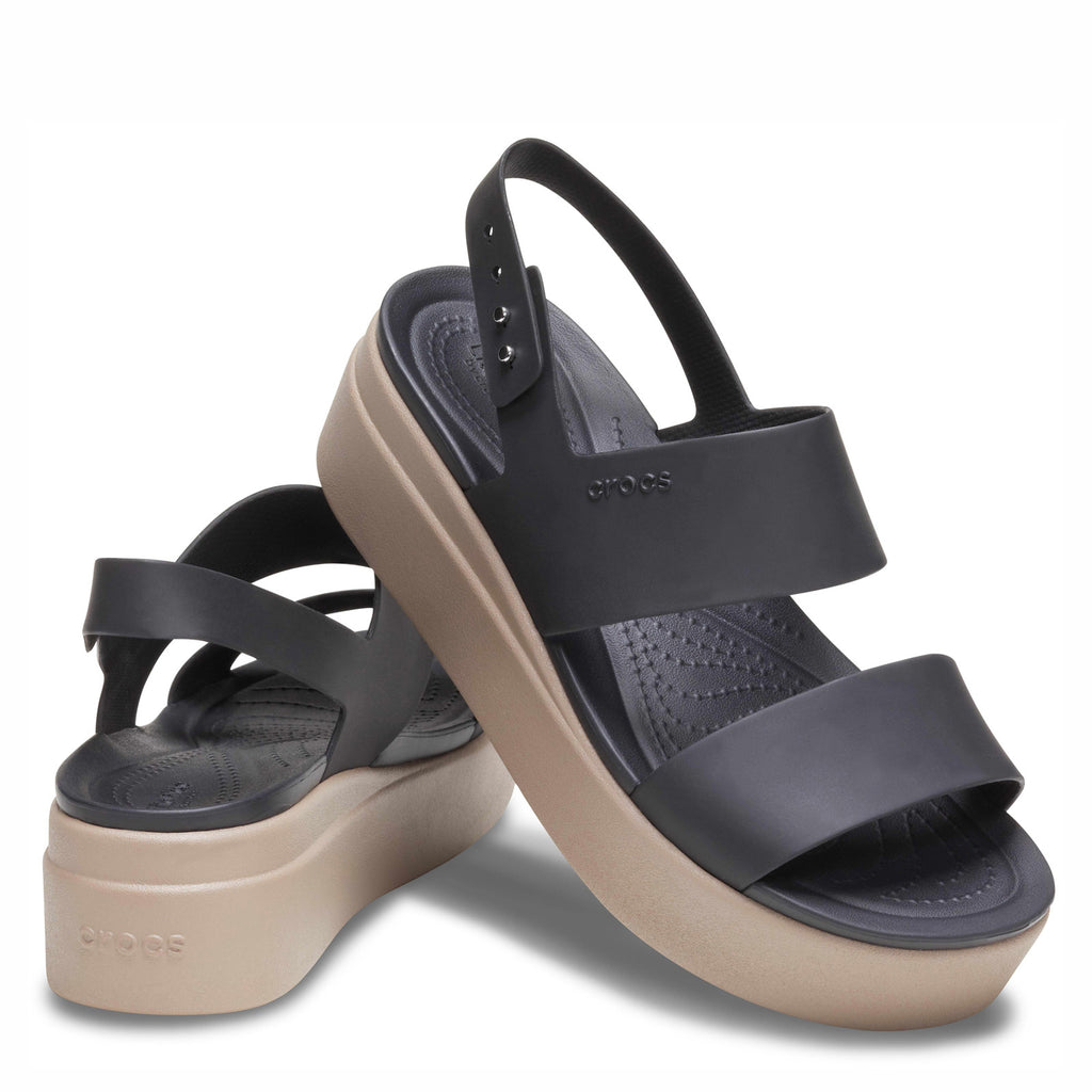 Women's Crocs Brooklyn Sandal BLACK MUSHROOM 206453-07H