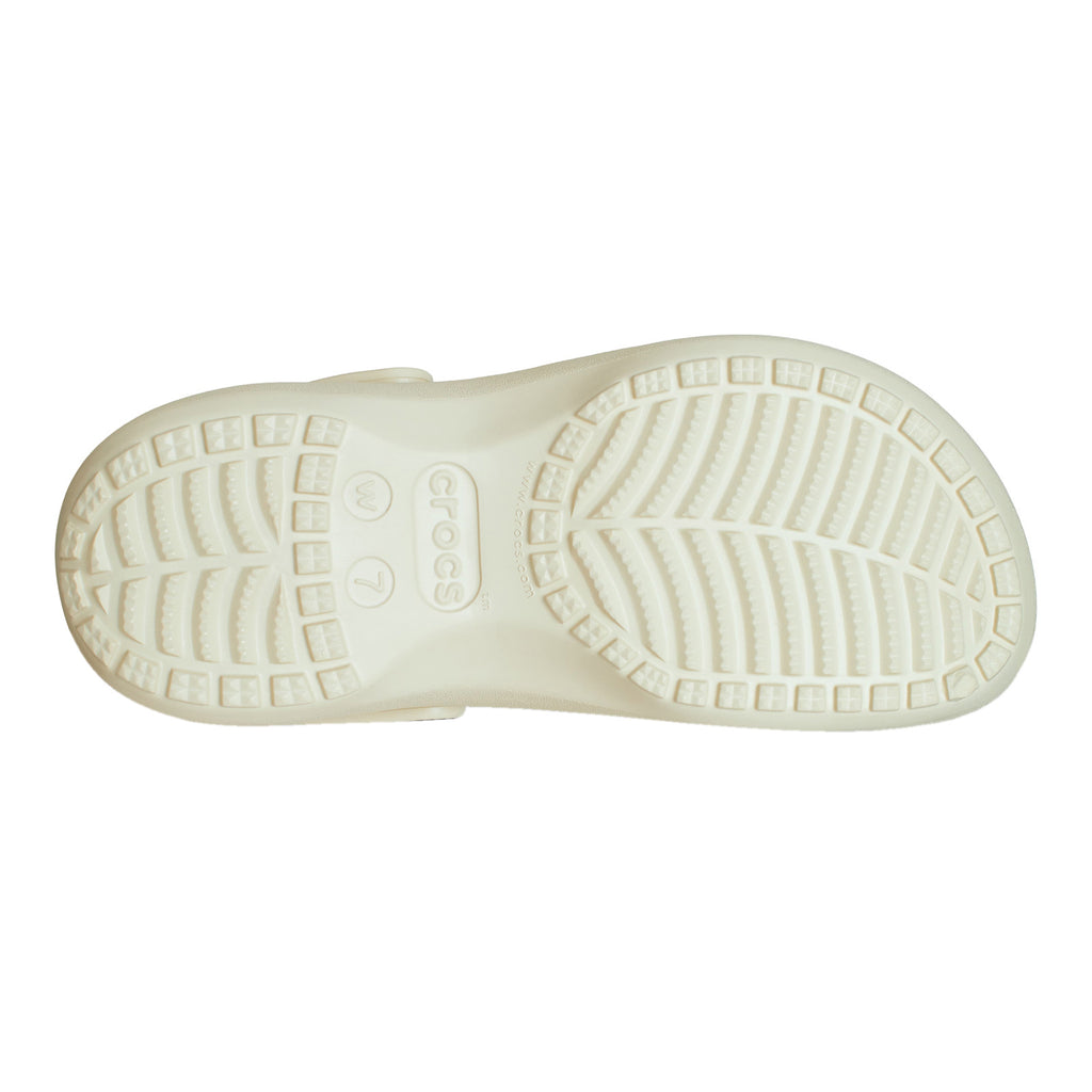 Women's Crocs Classic Platform Clog BONE 206750-2Y2