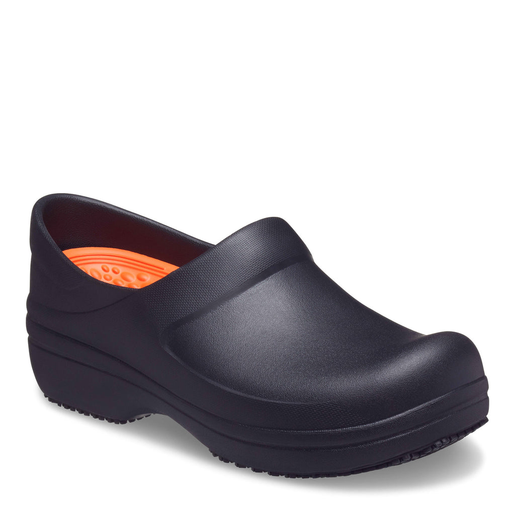 Women's Crocs Neria Pro II LiteRide Work Clog BLACK 207231-001