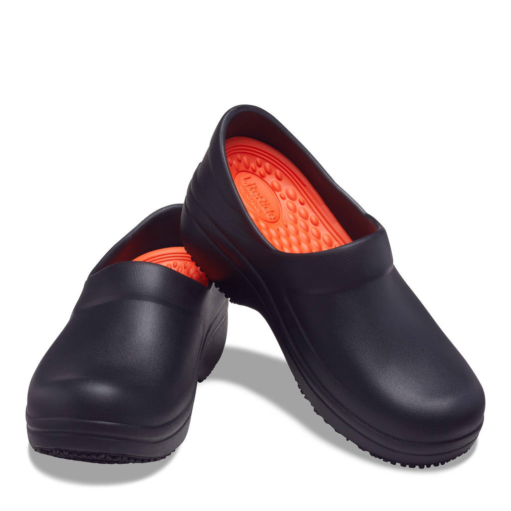 Women's Crocs Neria Pro II LiteRide Work Clog BLACK 207231-001