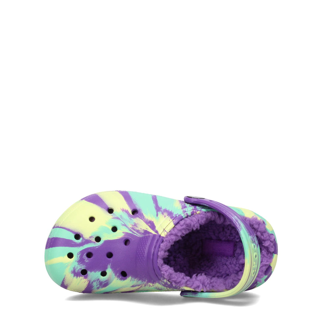 Unisex Crocs Classic Lined Clog - Little Kid & Big Kid PURPLE 207238-573 K
