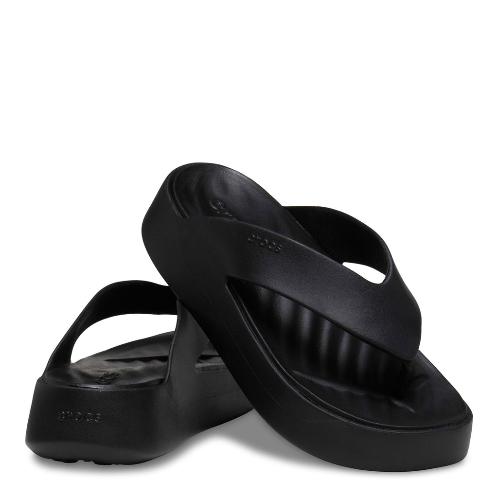 Women's Crocs Getaway Platform Flip Sandal BLACK 209410-001