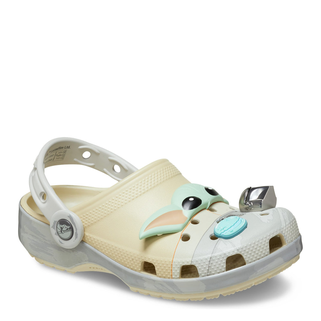 Boy's Crocs, Classic Grogu Clog - Little Kid & Big Kid BONE 209494-2Y2