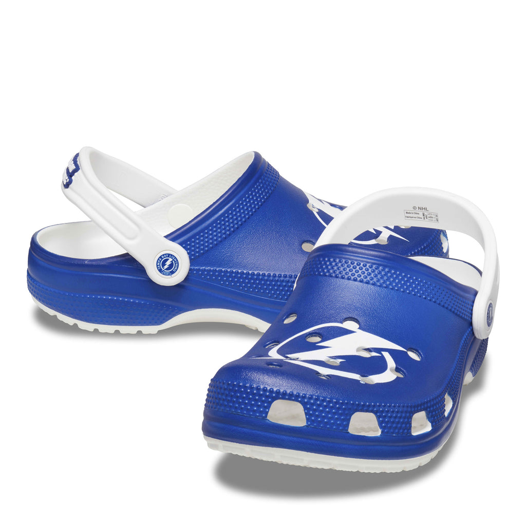 Men's Crocs NHL Tampa Bay Lightning Classic Clog TAMPA BAY LIGHTNING 209522-100