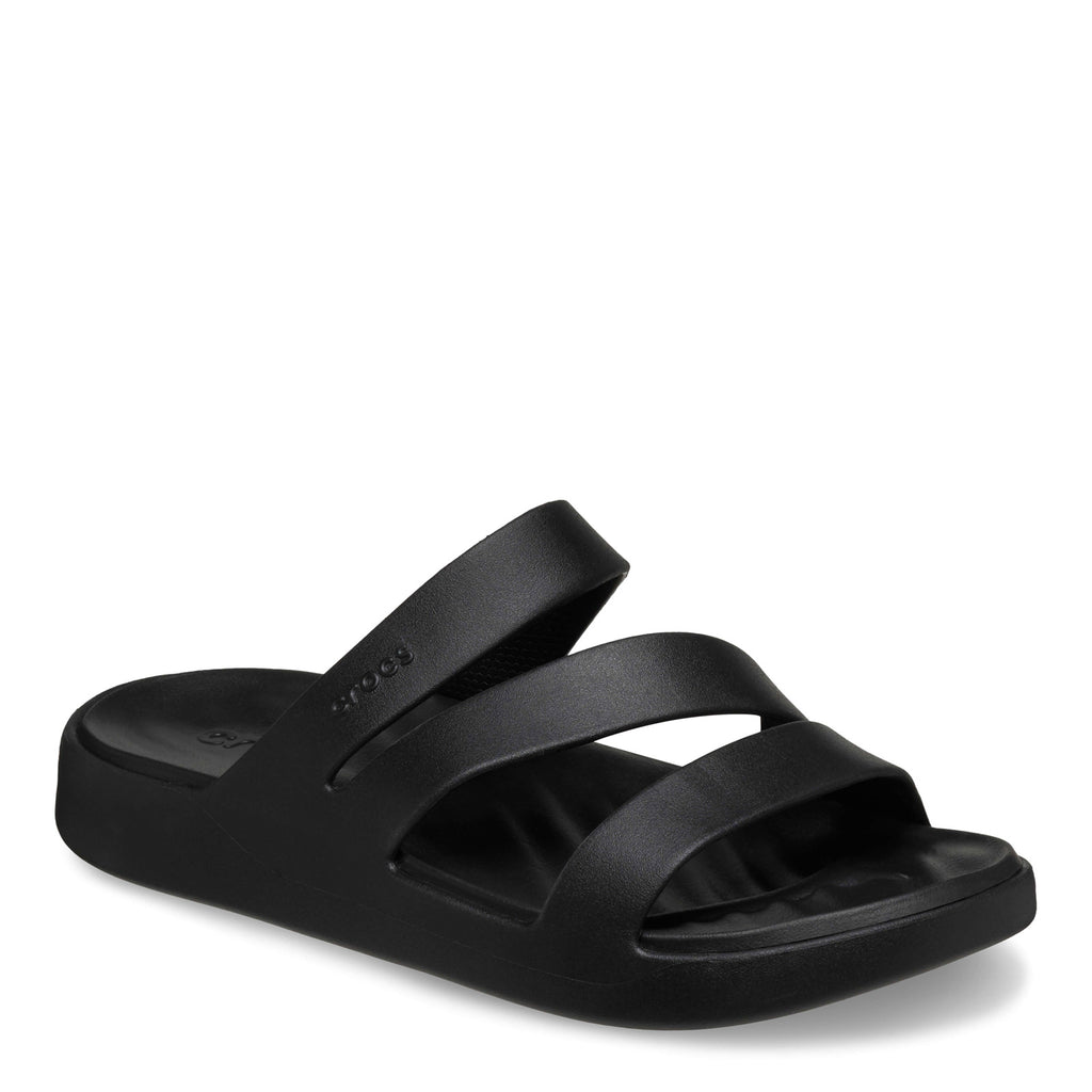 Women's Crocs Getaway Strappy Sandal BLACK 209587-001