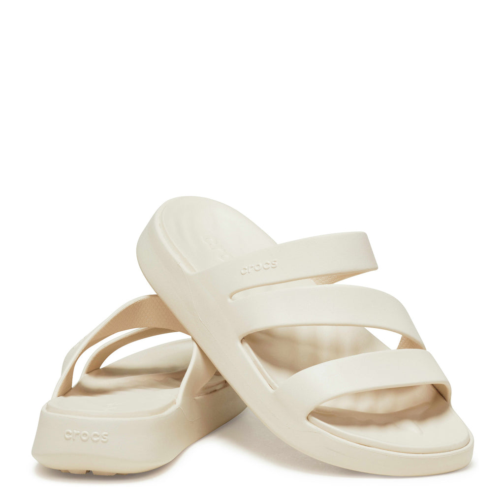 Women's Crocs Getaway Strappy Sandal STUCCO 209587-160