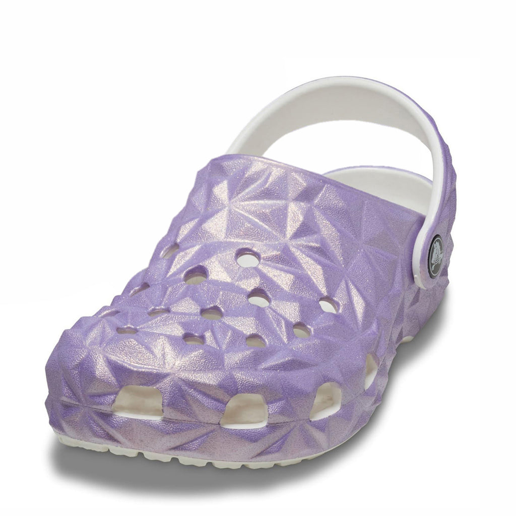 Girl's Crocs Classic Geometric Clog - Little Kid & Big Kid IRIDESCENT 209693-100