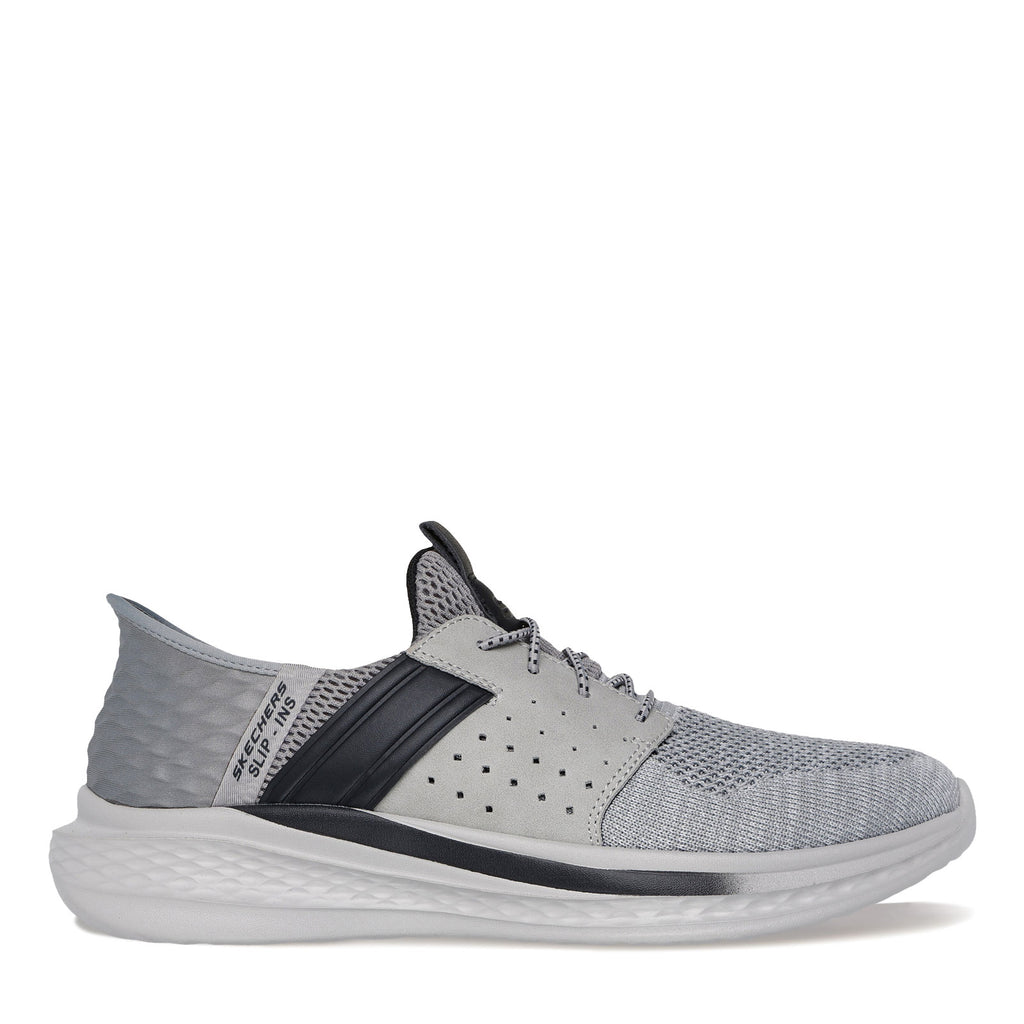 Men's Skechers Relaxed Fit Slip-ins: Slade - Ocon Sneaker GREY 210811-GRY