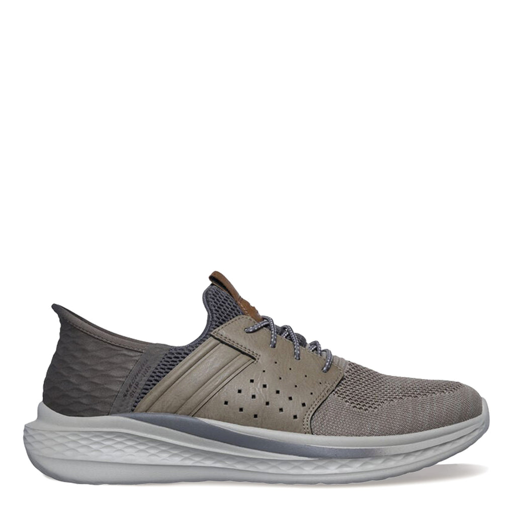 Men's Skechers Relaxed Fit Slip-ins: Slade - Ocon Sneaker TAUPE KNIT 210811-TPE