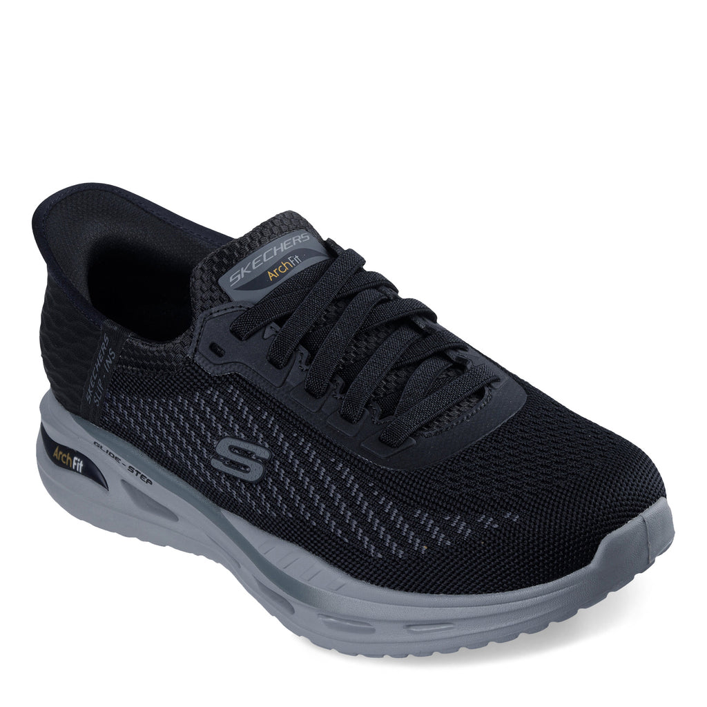 Men's Skechers Slip-ins Relaxed Fit: Arch Fit Orvan - Drex Sneaker BLACK 210956-BLK