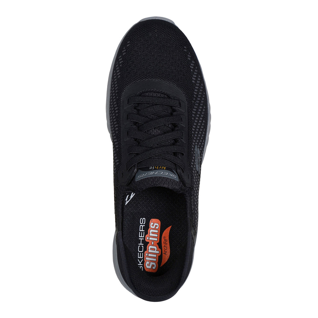 Men's Skechers Slip-ins Relaxed Fit: Arch Fit Orvan - Drex Sneaker BLACK 210956-BLK