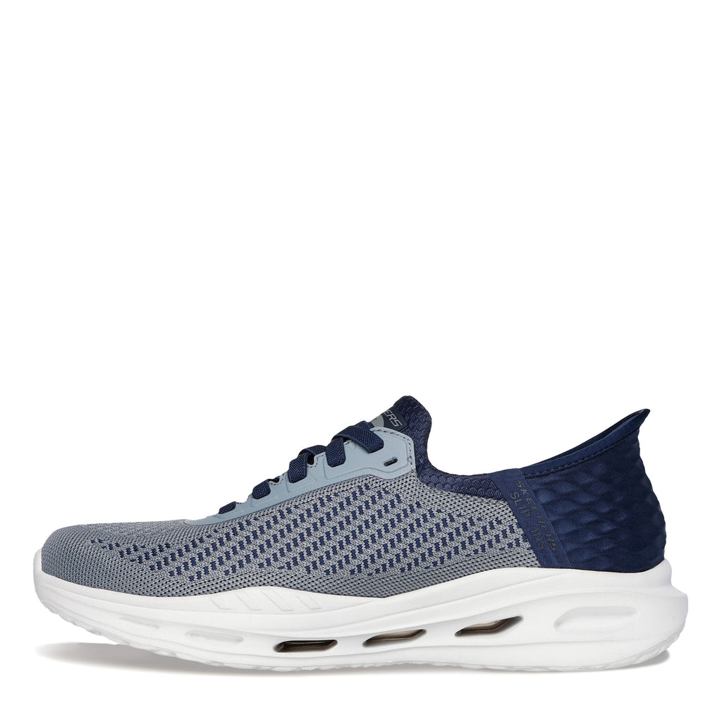 Men's Skechers Slip-ins Relaxed Fit: Arch Fit Orvan - Drex Sneaker GRAY NAVY 210956-GYNV