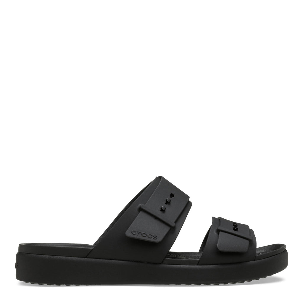 Women's Crocs Brooklyn Buckle Low Low Sandal BLACK 211215-001