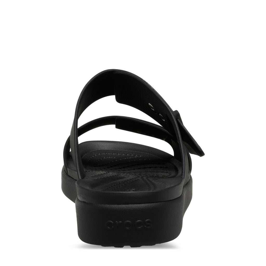 Women's Crocs Brooklyn Buckle Low Low Sandal BLACK 211215-001