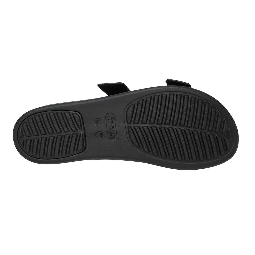 Women's Crocs Brooklyn Buckle Low Low Sandal BLACK 211215-001