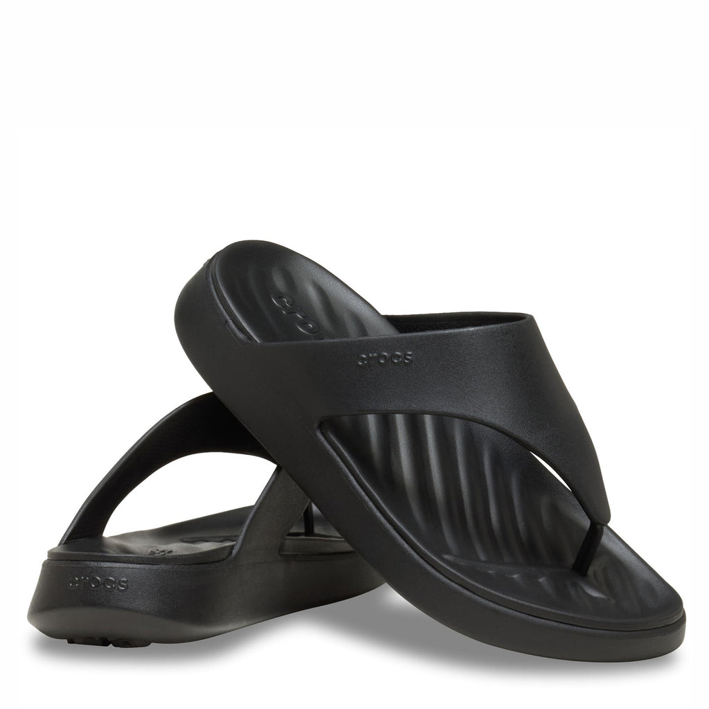 Women's Crocs Getaway A-Flip Sandal BLACK 212018-001