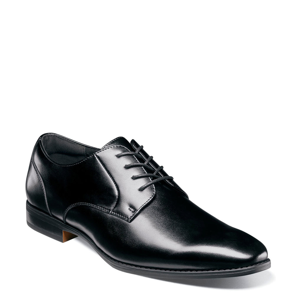 Men's Stacy Adams Newell Plain Toe Oxford BLACK 21542-001