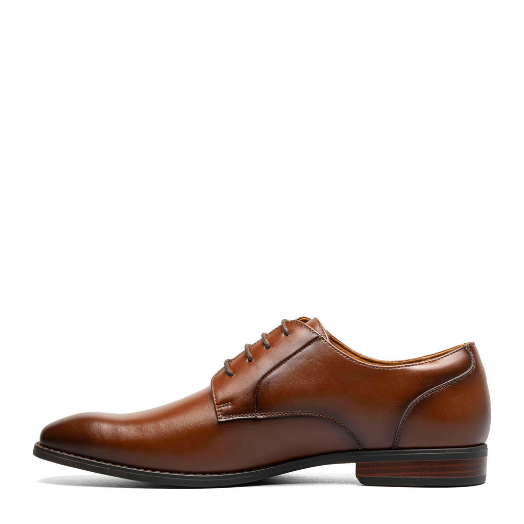 Men's Stacy Adams Newell Plain Toe Oxford COGNAC 21542-221
