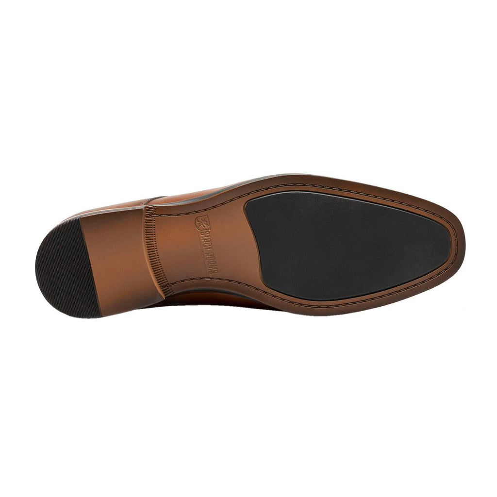Men's Stacy Adams Newell Plain Toe Oxford COGNAC 21542-221