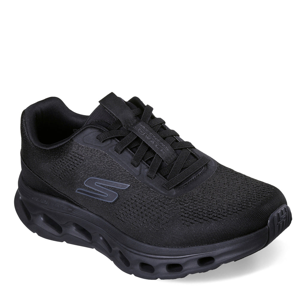 Men's Skechers Go Walk Glide-Step 2.0 Vic Walking Shoe SOLID BLACK 217020-BBK