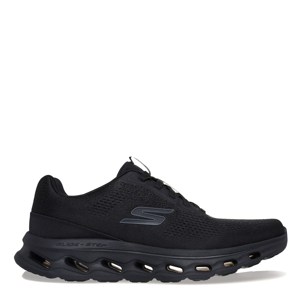 Men's Skechers Go Walk Glide-Step 2.0 Vic Walking Shoe SOLID BLACK 217020-BBK