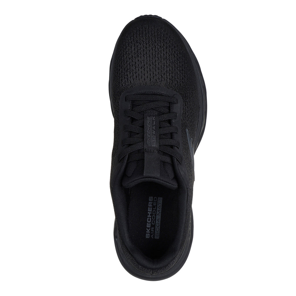 Men's Skechers Go Walk Glide-Step 2.0 Vic Walking Shoe SOLID BLACK 217020-BBK