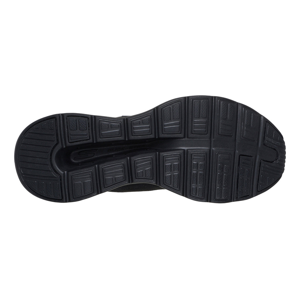 Men's Skechers Go Walk Glide-Step 2.0 Vic Walking Shoe SOLID BLACK 217020-BBK