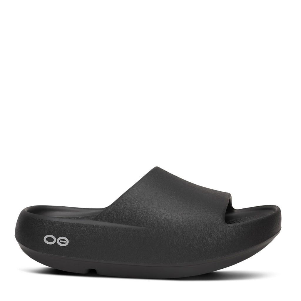 Unisex OOfos OOahh PLUS Sandal BLACK 2200-BLACK