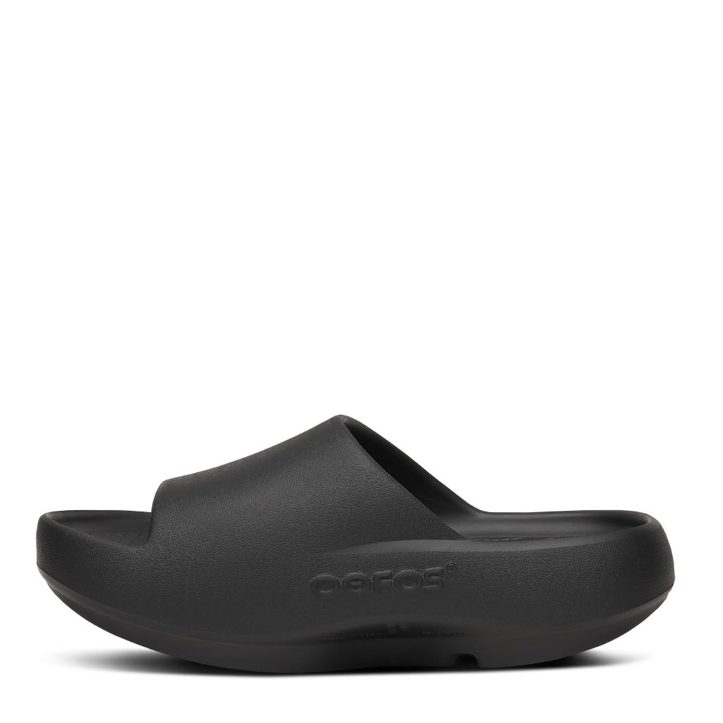 Unisex OOfos OOahh PLUS Sandal BLACK 2200-BLACK
