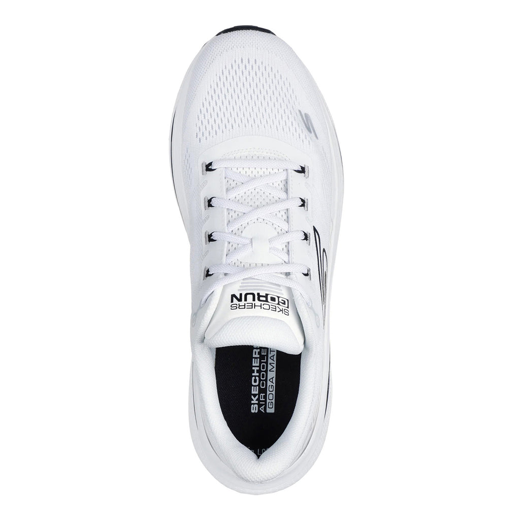 Men's Skechers Max Cushioning Propulsion Running Shoe WHITE 220509-WBK