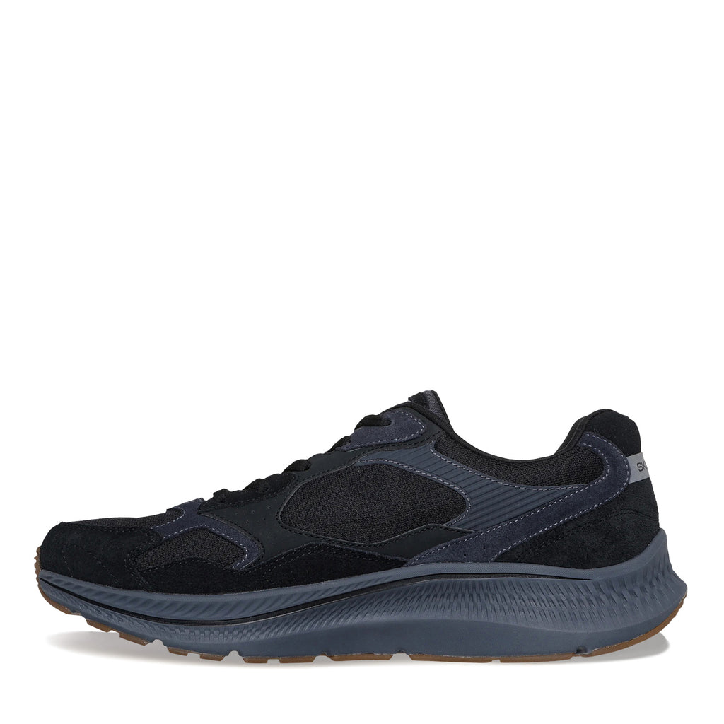 Men's Skechers GO RUN Consistent 2.0 - Retro Runner V1 Sneaker BLACK CHARCOAL 220872-BKCC
