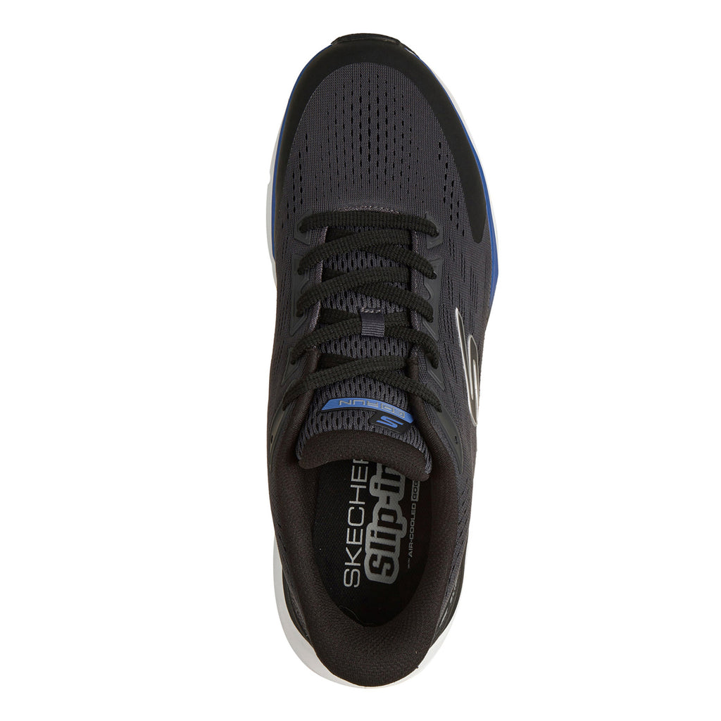 Men's Skechers Slip-ins: Glide Step Vortex Sneaker BLACK CHARCOAL 221040-BKCC