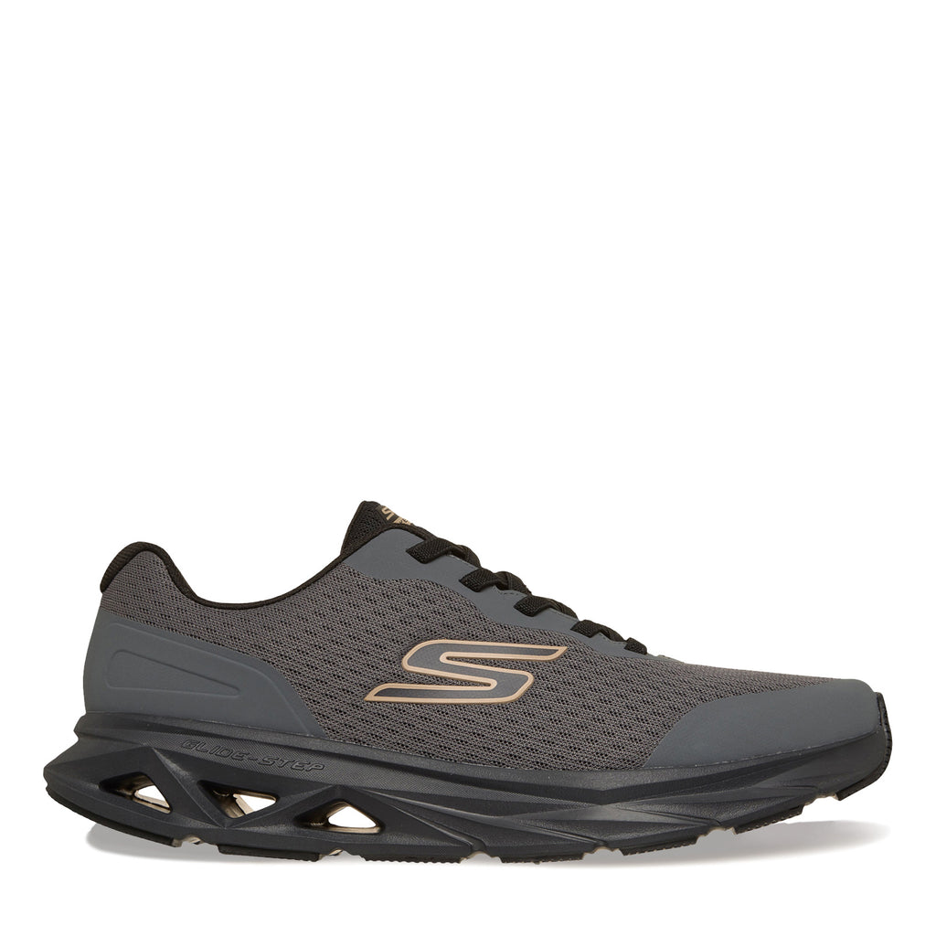 Men's Skechers Glide Step Vortex - Avalin Sneaker Walking Shoe CHARCOAL 221041-CHAR