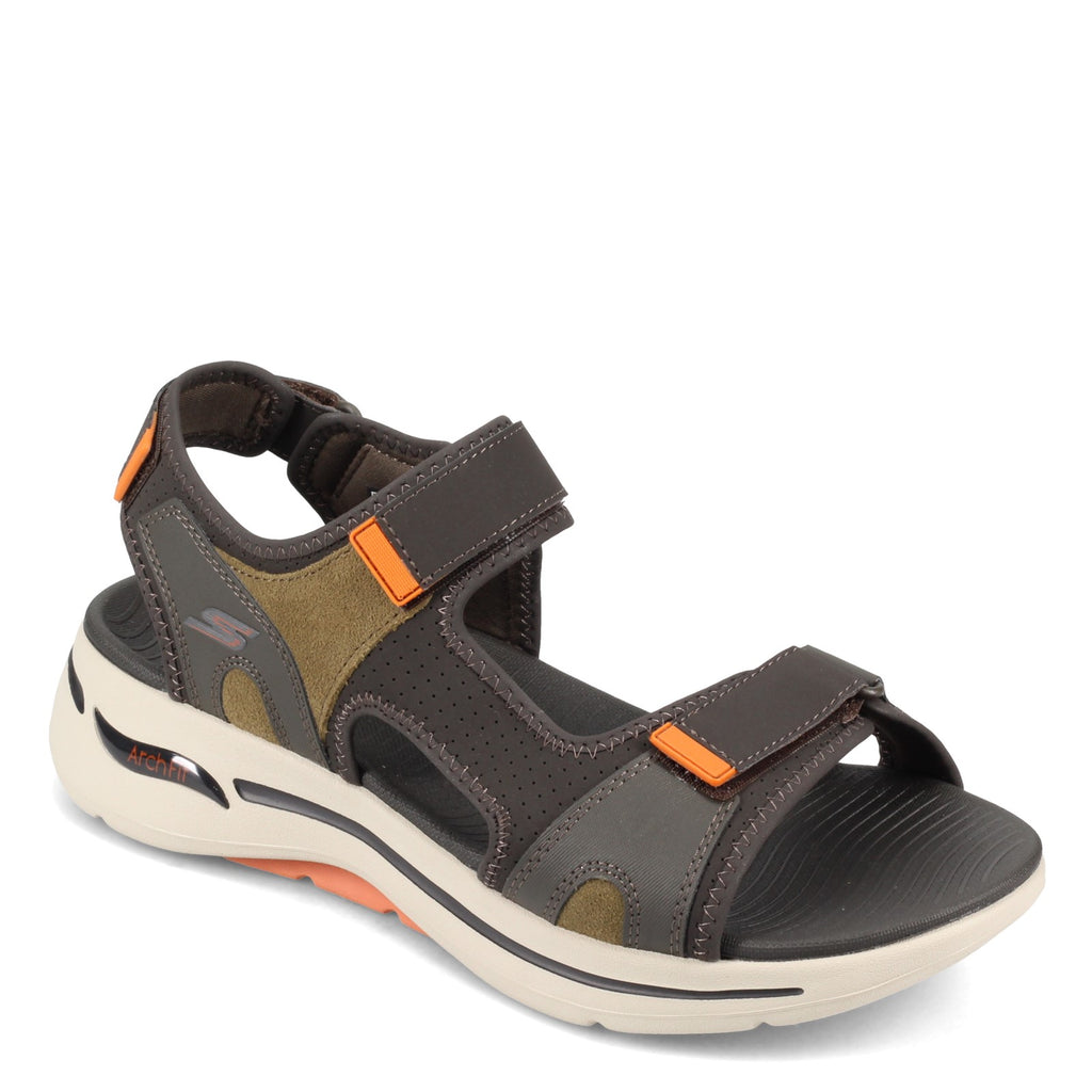 Men's Skechers GOwalk Arch Fit - Mission Sandal OLIVE 229021-OLOR