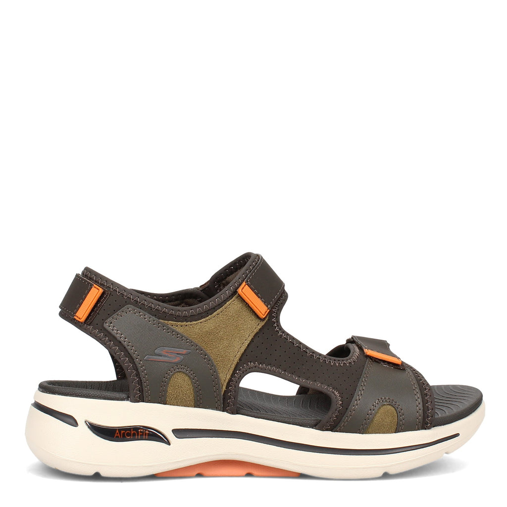 Men's Skechers GOwalk Arch Fit - Mission Sandal OLIVE 229021-OLOR