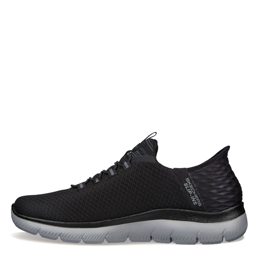 Men's Skechers Slip-ins: Summits - High Range Sneaker - Wide Width BLACK/CHARCOAL 232457W-BKCC