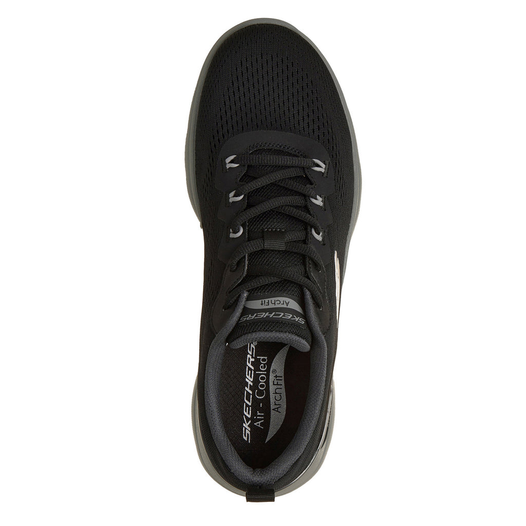 Men's Skechers Arch Fit Summits - Kravel Sneaker - Wide Width BLACK CHARCOAL 233178WW-BKCC