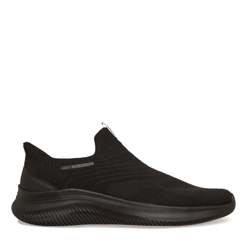 Men's Skechers Slip-ins: Ultra Flex 4.0 - Calvera Sneaker - Wide Width BLACK 233201W-BBK