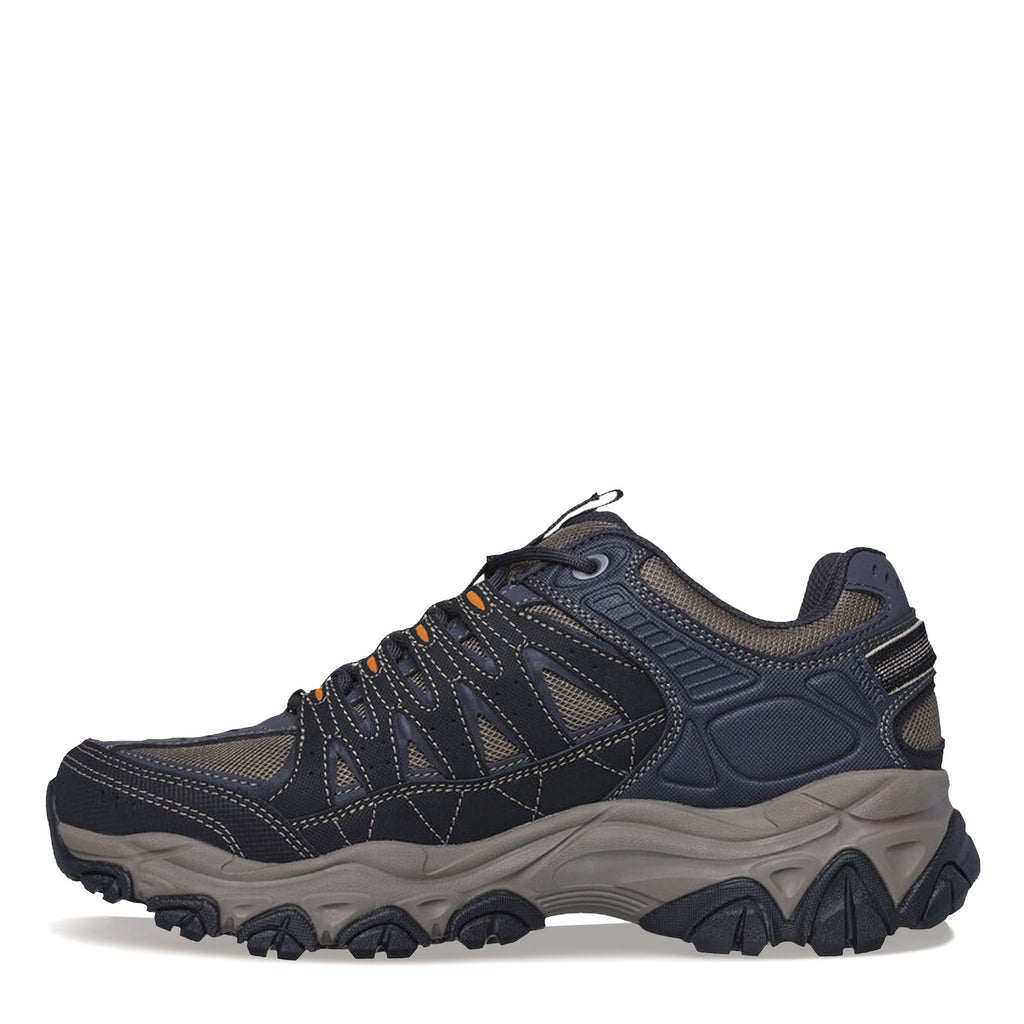 Men's Skechers After Burn M Fit 2.0 Hiking Shoe - Extra Wide Width CHARCOAL/GOLD 237608WW-CCGD