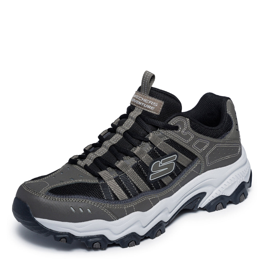 Men's Skechers Stamina - Afterburn Legacy Hiking Shoe BROWN BLACK 237829-BRBK