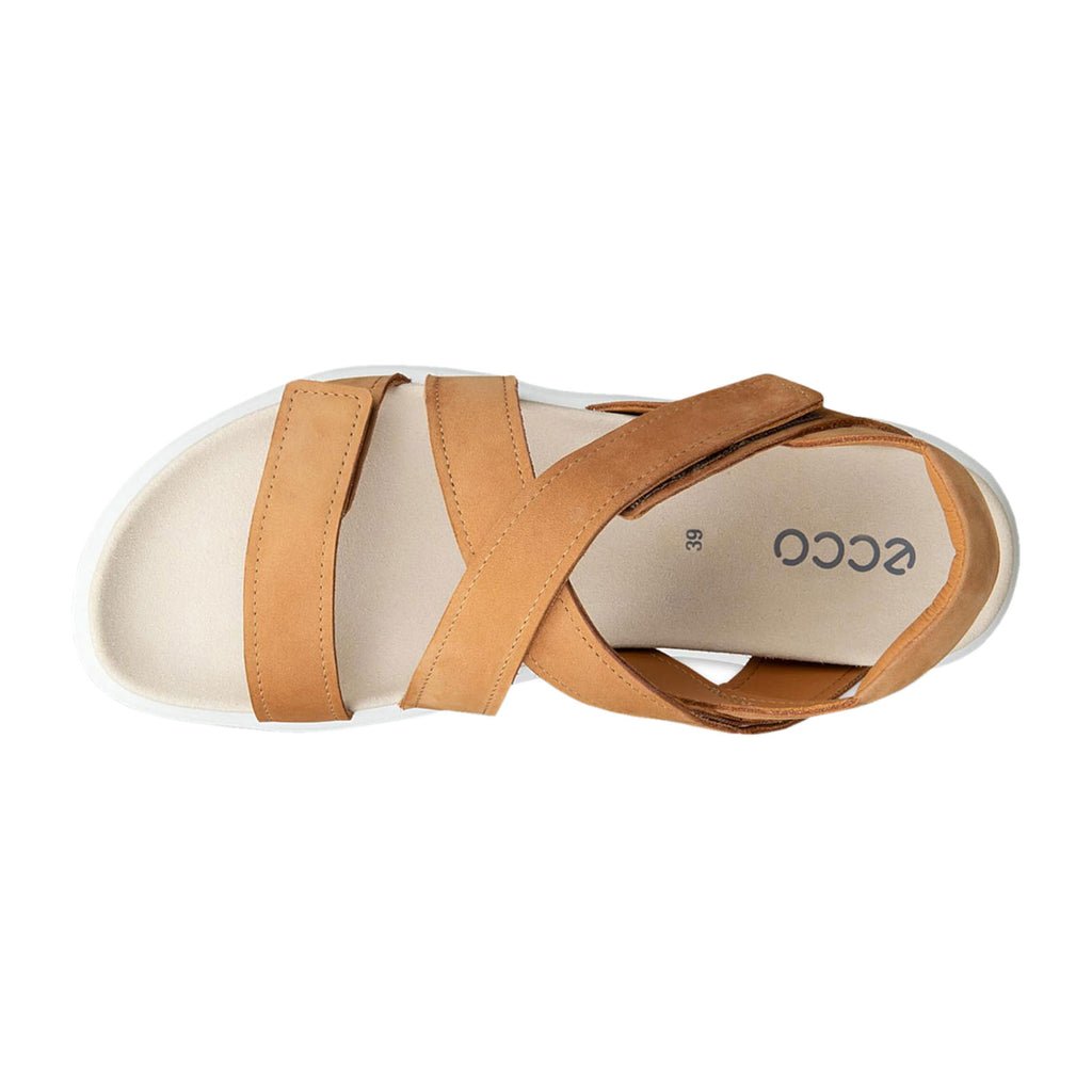 Women's Ecco Soft Cross Strap Sandal LION 238813-02021