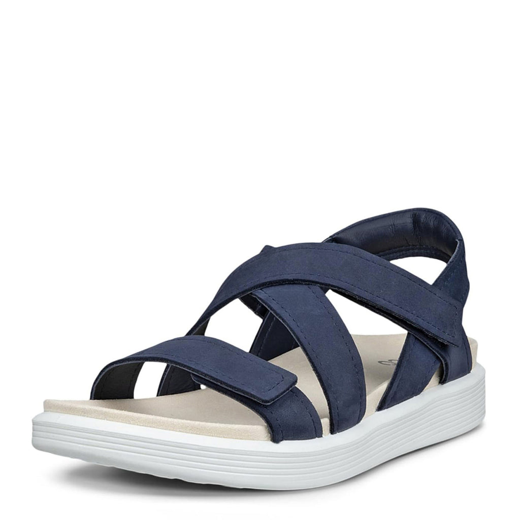 Women's Ecco Soft Cross Strap Sandal MARINE 238813-02038