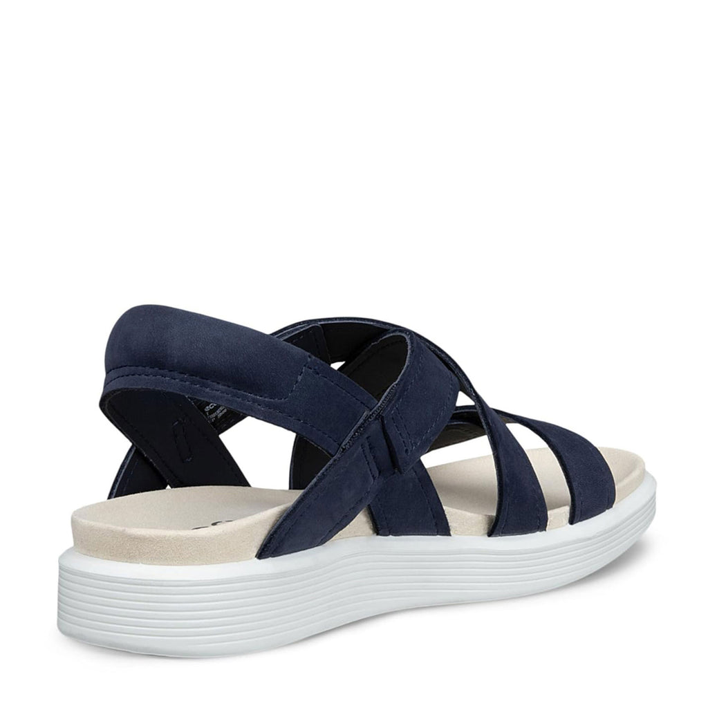 Women's Ecco Soft Cross Strap Sandal MARINE 238813-02038
