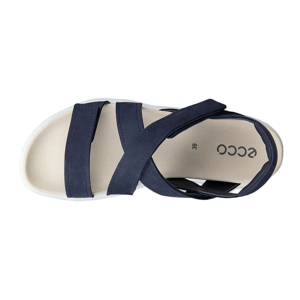 Women's Ecco Soft Cross Strap Sandal MARINE 238813-02038