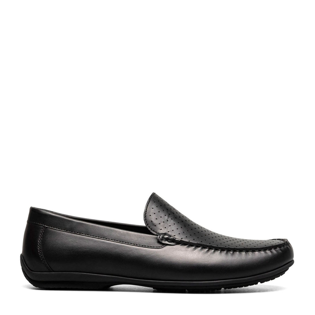 Men's Stacy Adams Conroy Perf Loafer BLACK 25702-001