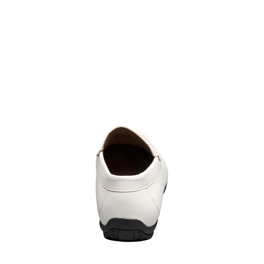 Men's Stacy Adams Conroy Perf Loafer WHITE 25702-100
