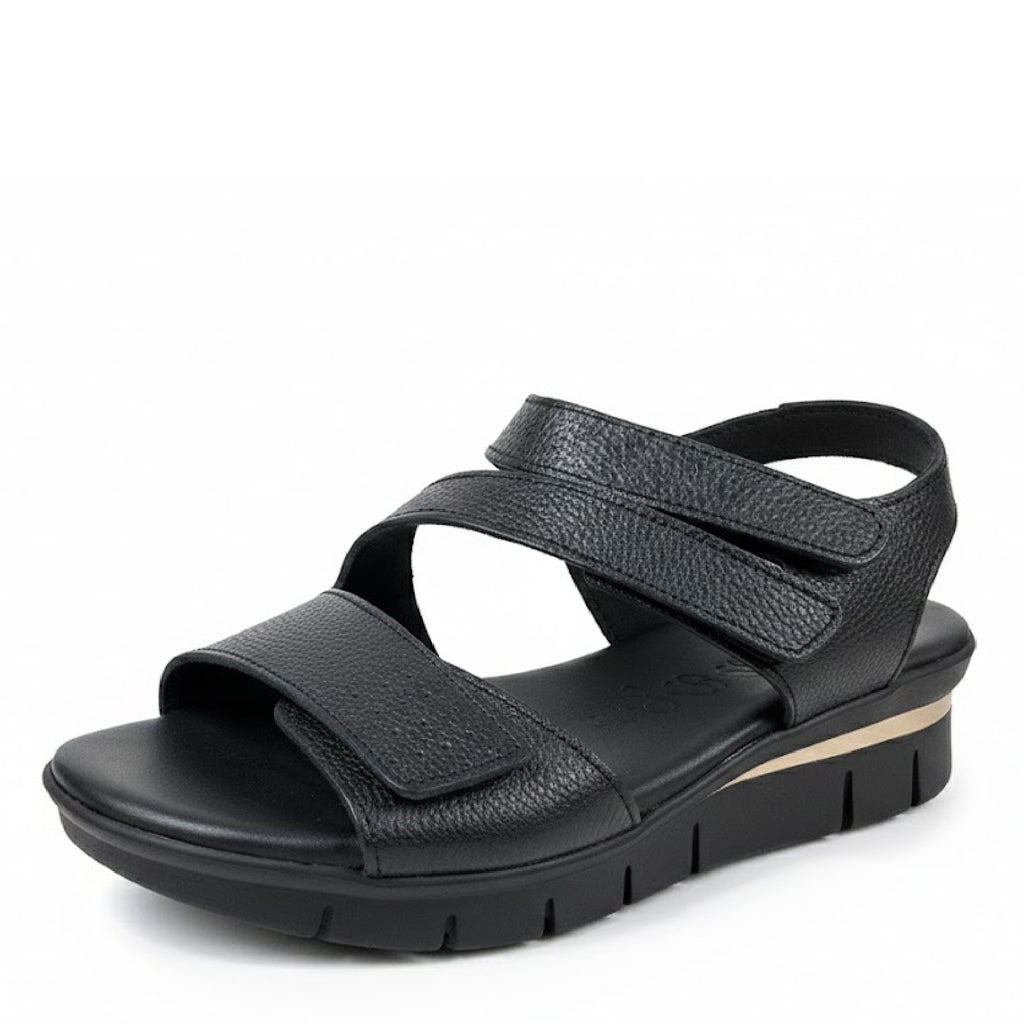 Women's Valeria's Sofia Sandal BLACK 2600-NEGRO