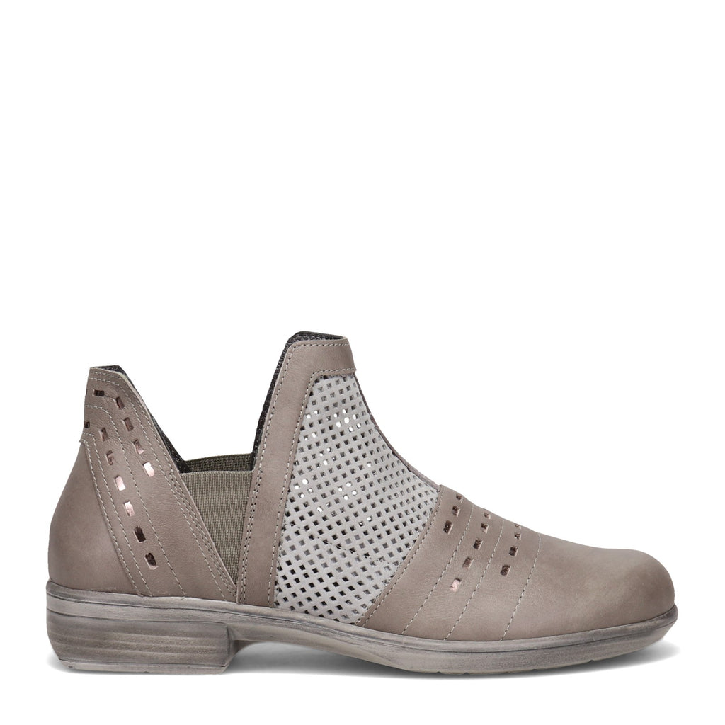 Women's Naot Rivotra Bootie GRAY/FOGGY GRAY/SILVER 26061-NRV